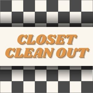 Closet clear out